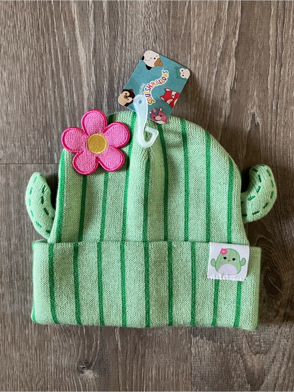 NEW Squishmallows Cactus Beanie 🌵
